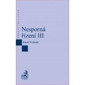 Nesporná řízení III.