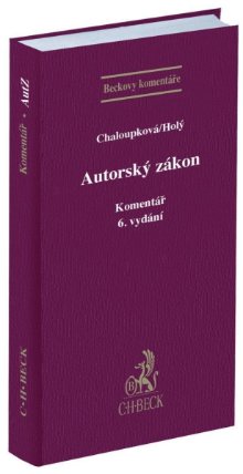 Autorský zákon / Komentář, 6. vydání