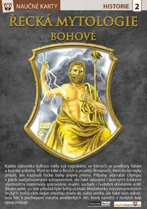 Řecká mytologie Bohové - Naučná karta