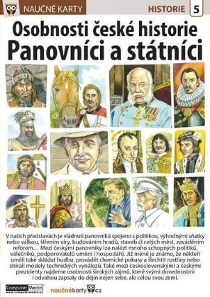Osobnosti české historie: Panovníci a státníci - Naučná karta
