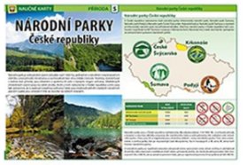 Národní parky ČR - Naučné karty