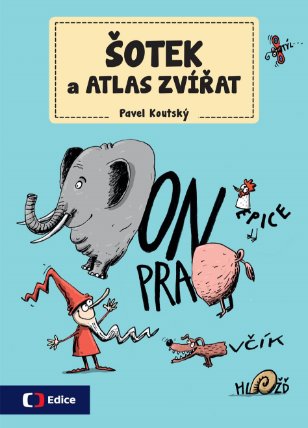 Šotek a atlas zvířat - Pracovní sešit s pohádkovým příběhem a dokreslovačkami, vystřihován