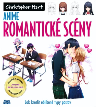 Anime romantické scény - Jak kreslit oblíbené typy postav