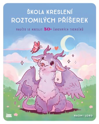 Škola kreslení roztomilých příšerek - Naučte se kreslit 50+ čarovných tvorečků