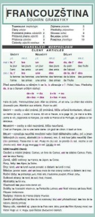 FRANCOUZŠTINA souhrn gramatiky
