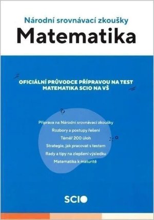 Scio Matematika cvičebnice - Národní srovnávací zkoušky