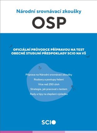 Cvičebnice Obecné studijní předpoklady Scio 2022/23 - Národní srovnávací zkoušky