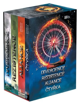 Divergentní trilogie + Čtyřka BOX