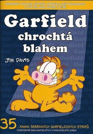 Garfield chrochtá blahem (č.35)