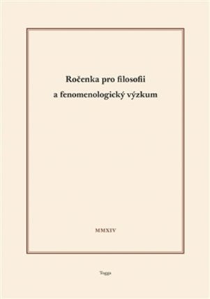 Ročenka pro filosofii a fenomenologický výzkum 2014