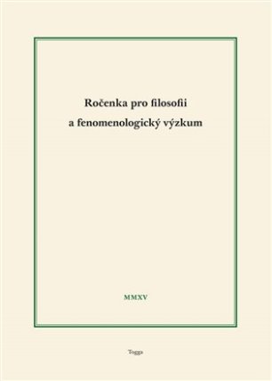 Ročenka pro filosofii a fenomenologický výzkum 2015