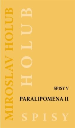Paralipomena II. - Spisy V