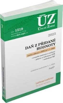 ÚZ č. 1519 - Daň z přidané hodnoty 2023