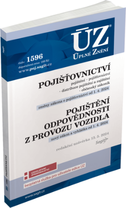 ÚZ 1596 Pojišťovnictví