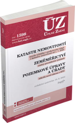 ÚZ 1598 Katastr nemovitostí
