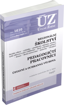 ÚZ č. 1610 - Regionální školství, Pedagogičtí pracovníci