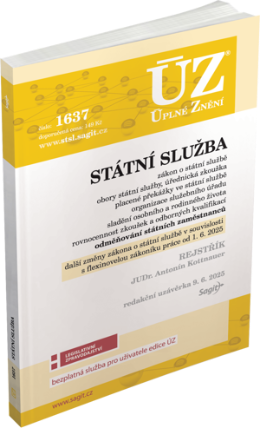 ÚZ 1637 Státní služba