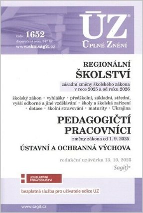 ÚZ 1652 Regionální školství
