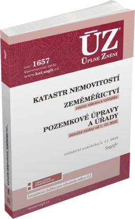 ÚZ 1657 Katastr nemovitostí