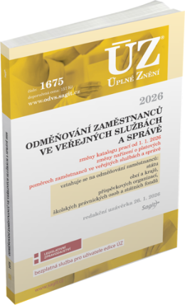 ÚZ 1675 Odměňování zaměstnanců (VS)
