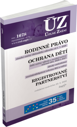 ÚZ 1678 Rodinné právo