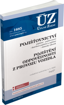 ÚZ 1685 Pojišťovnictví