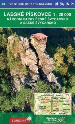 Labské pískovce 1:25 000 Turistické mapy pro každého 38