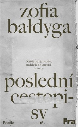 Poslední cestopisy