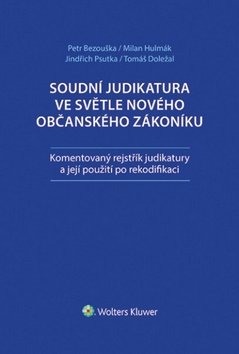 Soudní judikatura ve světle nového občanského zákoníku - Komentovaný rejstřík judikatury a její použití pro rekodifikaci