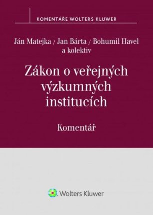 Zákon o veřejných výzkumných institucích - Komentář
