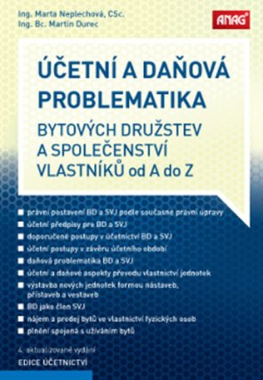 Účetní a daňová problematika bytových družstev a společenství vlastníků od A do Z