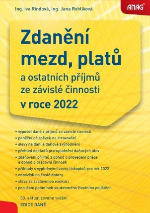 Zdanění mezd, platů a ostatních příjmů ze závislé činnosti v roce 2022