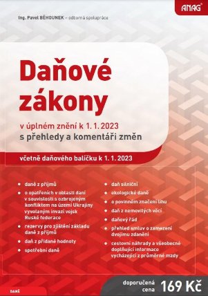 Daňové zákony 2023