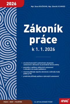 Zákoník práce 2026 – sešit