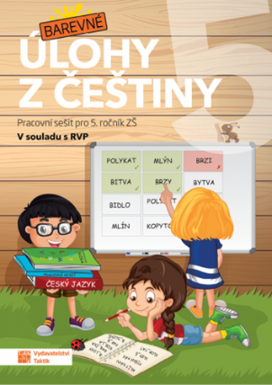 Barevné úlohy z češtiny 5.ročník PS Taktik