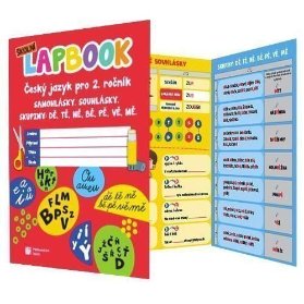 Lapbook Český jazyk pro 2. ročník - samohlásky, souhlásky