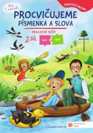 Procvičujeme písmenka a&nbsp;slova 2 Jaro/Léto (Genetická metod)
