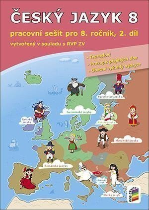 Český jazyk 8, 2. díl (pracovní sešit)