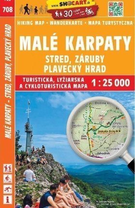 SHC 708 Malé Karpaty - Záruby, Plav.hrad, 1:25.000