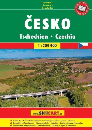 Česko 1:200 000 / autoatlas (A5, spirála)