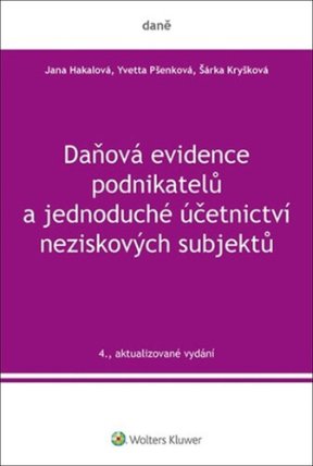Daňová evidence podnikatelů a jednoduché účetnictví neziskových subjektů
