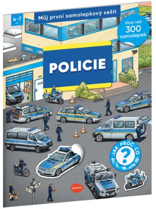 Můj první samolepkový sešit – POLICIE