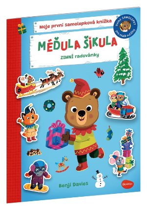 Méďula Šikula: Zimní radovánky - Samolepková knížka