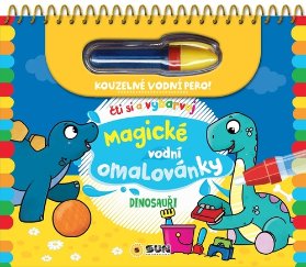 Jednorožci - Čti a vybarvuj Magické vodní omalovánky