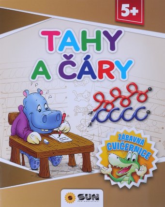 Zábavná cvičebnice - Tahy a čáry
