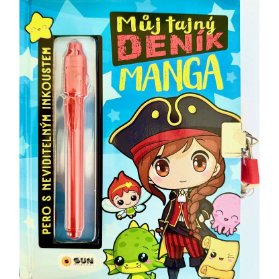 Můj tajný deník na klíček Manga