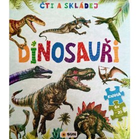 Čti a Skládej Puzzle Dinosauři