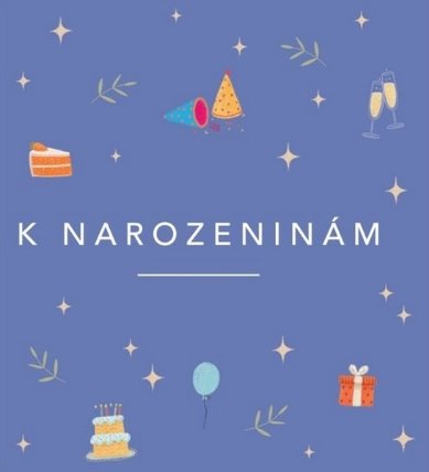 Minikniha K narozeninám