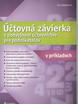 Účtovná závierka v podvojnom účtovníctve pre podnikateľov v príkladoch