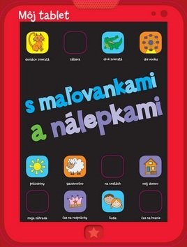 Môj tablet s maľovankami a nálepkami